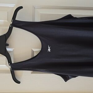 REEBOK SIGNATURE BRAND WOMENS DARK GRAY ATHLETIC TANK TOP SIZE XL